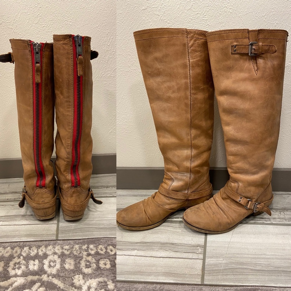 Freebird by Steve Madden Leather Boots